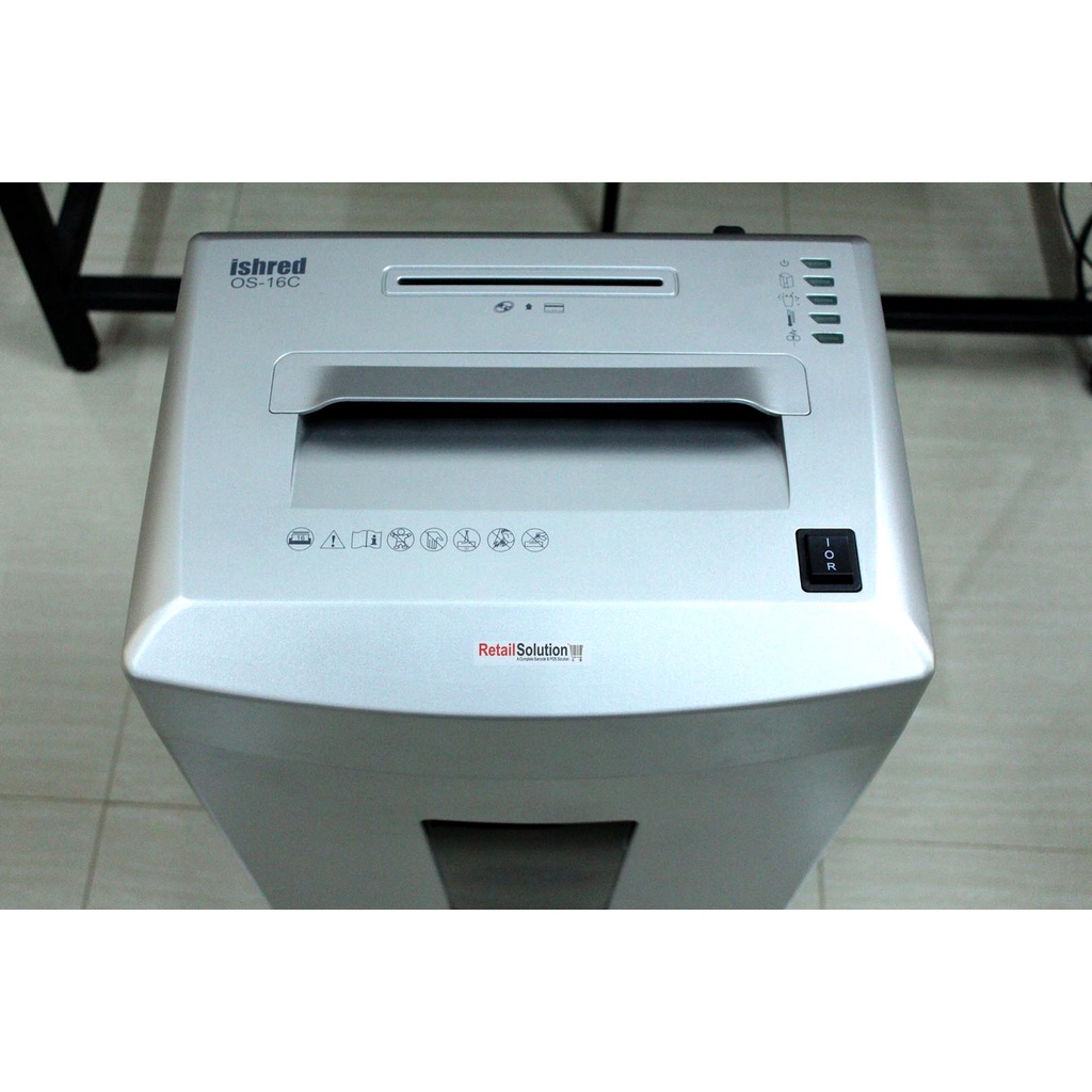 Mesin Penghancur Kertas CD CC - iShred OS16C / OS-16C Paper Shredder