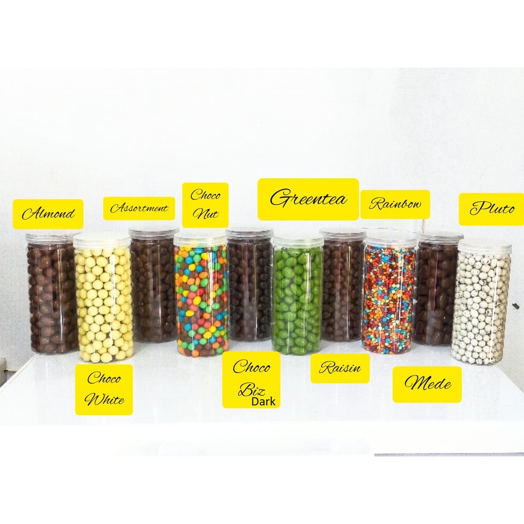 

.Aneka Coklat Scandia Tabung Besar Choco White Choco Biz Pluto Choco Nut Rainbow Choco Chip (SCP)