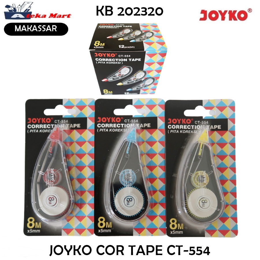 

[BOX/12PCS] JOYKO TIP EX KERRTAS CT-554