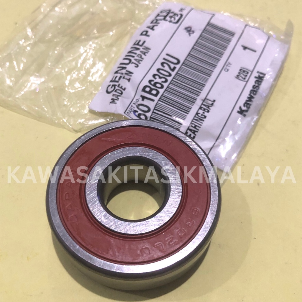 Laher Bearing Roda Kawasaki Ninja R RR belakang Kanan ORIGINAL 6302RS 601B6302U