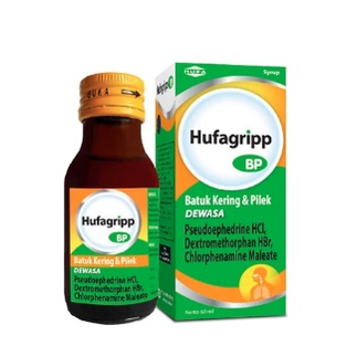 HUFAGRIP BP DEWASA BATUK KERING DAN PILEK SIRUP 60 ML