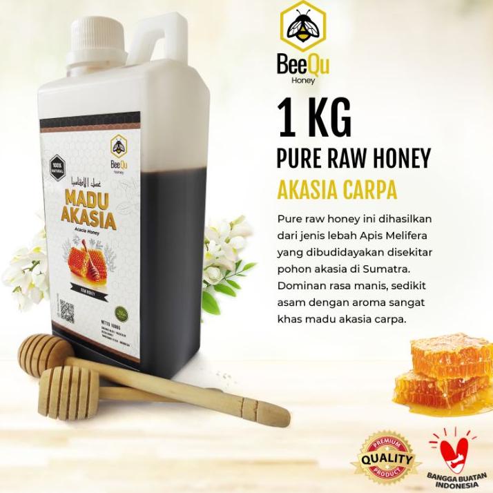 

➱ Murni Asli Akasia Carva Carpa Riau 100% Pure Raw Honey - BeeQu Honey ☑