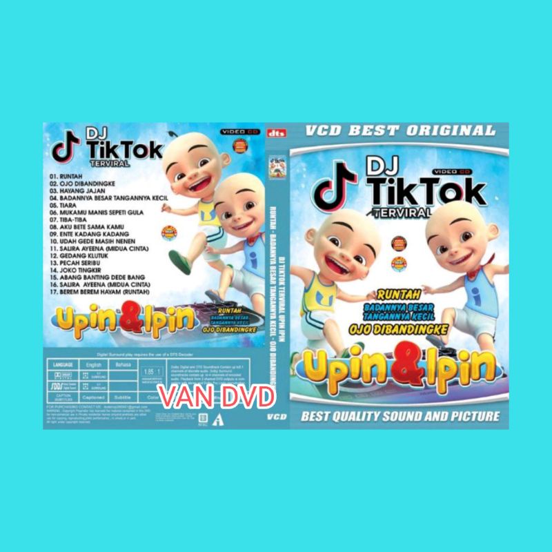 Kaset Video Lagu Versi Upin Ipin