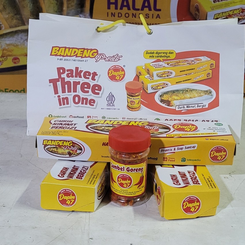 

Paket Bandeng Presto 3 in One, Gurih