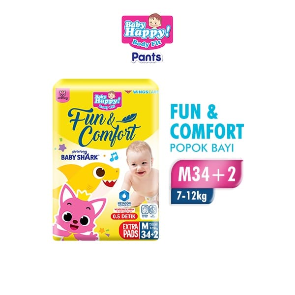 BABY HAPPY PINKFONG M34+2