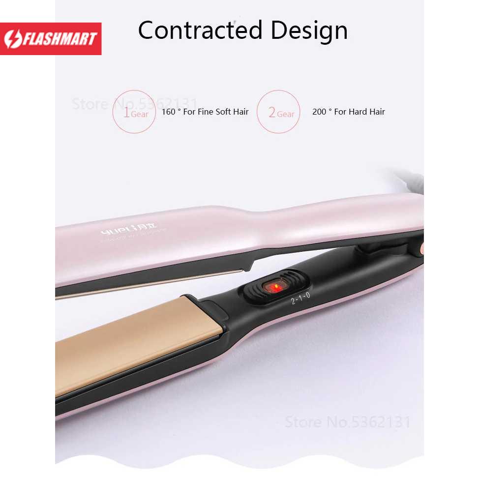 Flashmart Catokan Rambut Elektrik Hair Straightener Comb - HS-505/506