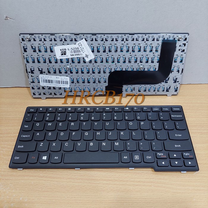 Keyboard LENOVO IdeaPad S215 S210 S210T S210-ITH MP-12U13U4-6864 Hitam -HRCB