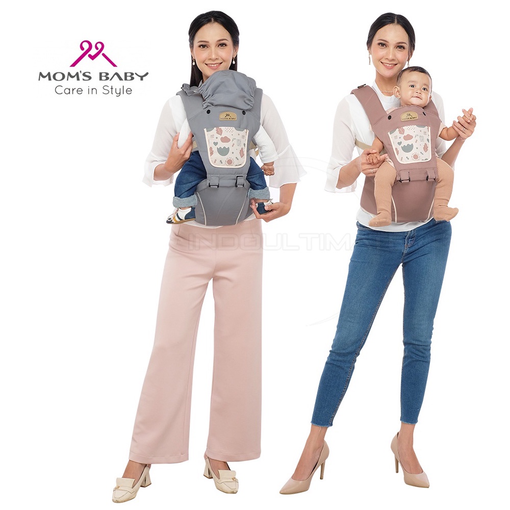 7in1 Way Gendongan Depan Model Terbaru 2023 MOMS BABY Hipseat Bayi + Pelindung Kepala BY-196 Gendongan Bayi Model Terbaru Gendongan Bayi Depan Duduk Gendongan Bayi Samping Gendongan Multifungsi Gendongan Bayi Instan Anti Pegal Baby Carrier