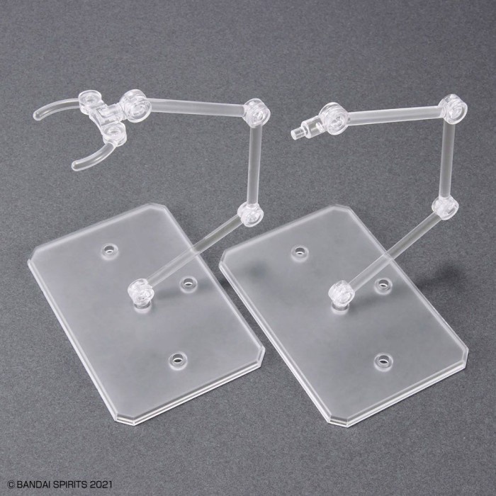 Action Base 6 Clear Color Bandai Stand Base Action Figure Figma Capit