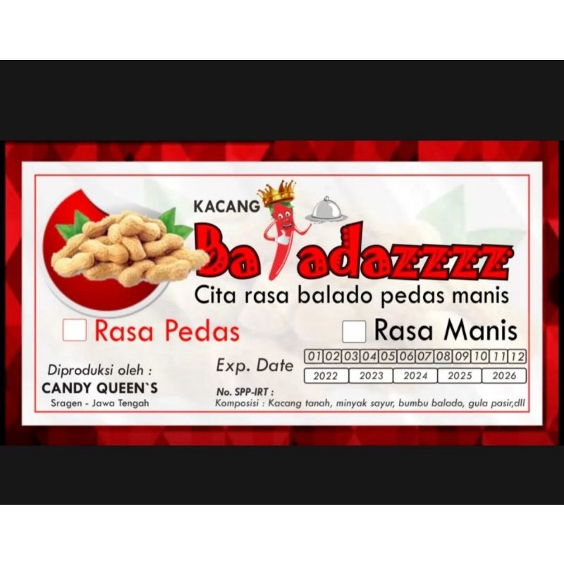 

KACANG BALADAZZ, BALADO PEDAS MIKA 300 GRAM