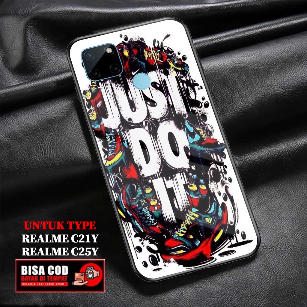 Case Realme C21Y/C25Y -  Terbaru Case kilau - New Case Glossy casing Hp Realme C25Y/C21Y [Motif Quot