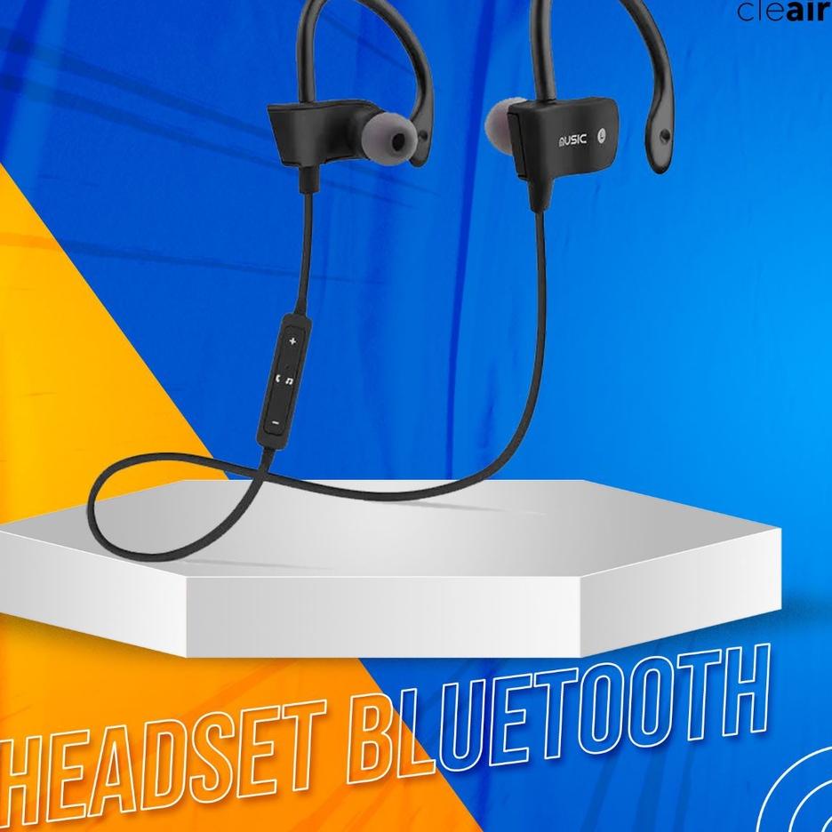 ◘ CleAir O2 - Headset Bluetooth Original Full Super Bass Terbaik Termurah Murah Gratis Ongkir ♦