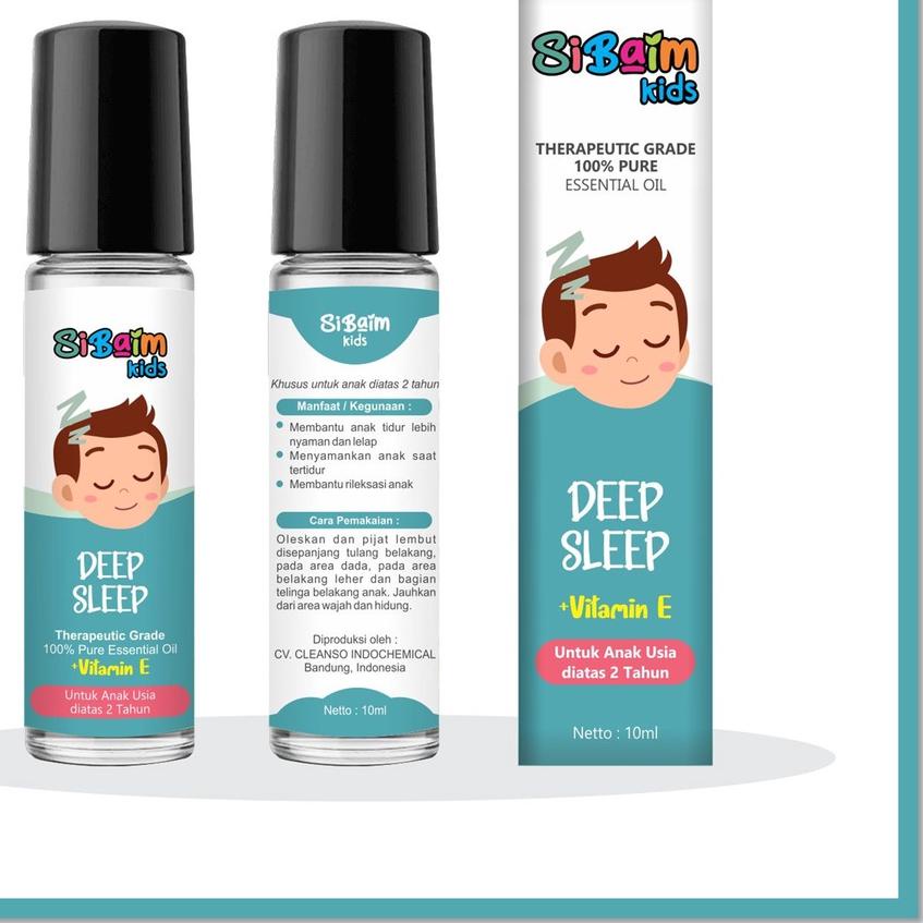 ✻ Membuat Anak Tidur Lebih Nyenyak - SIBAIM KIDS DEEP SLEEP Essential Oil 10ml by psiko ➩