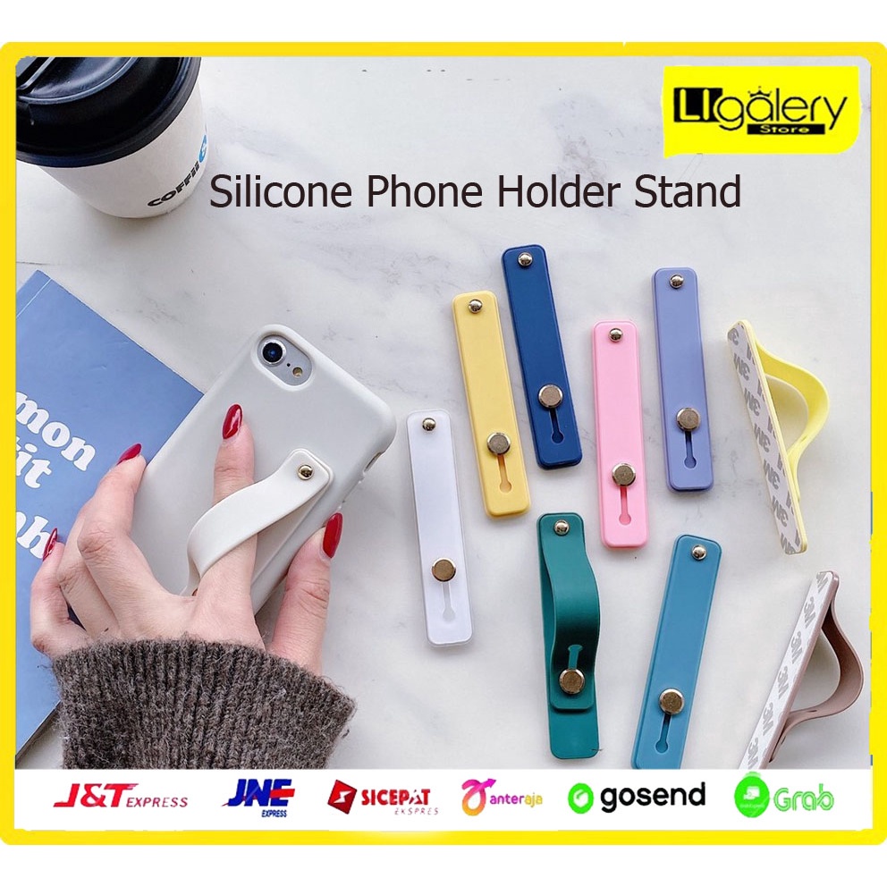 Holder Handphone Pegangan HP Belakang Silicone