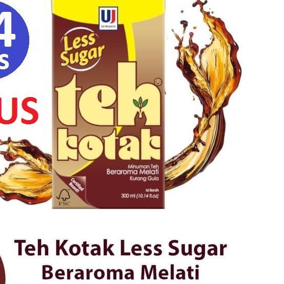 

✪ TEH KOTAK ULTRA JASMINE LESS SUGAR 300 ml ( HARGA 1 DUS ISI 24 PCS ) ✩