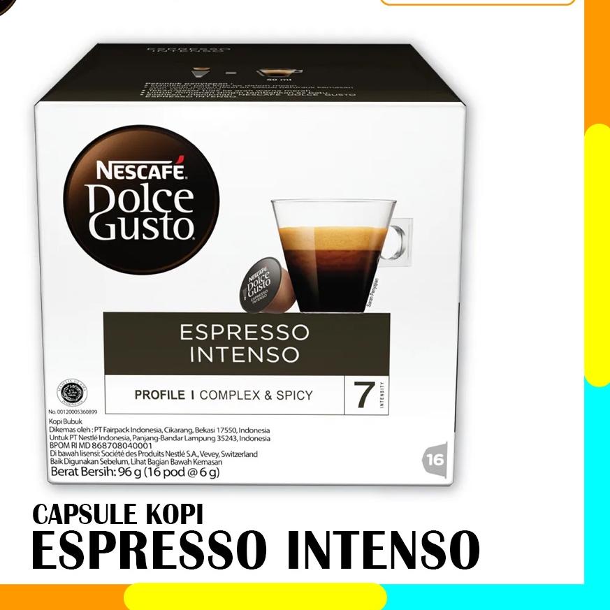 

➨ Capsule NDG Nescafe Dolce Gusto Espresso Intenso 1 Box Original Nestle ♡