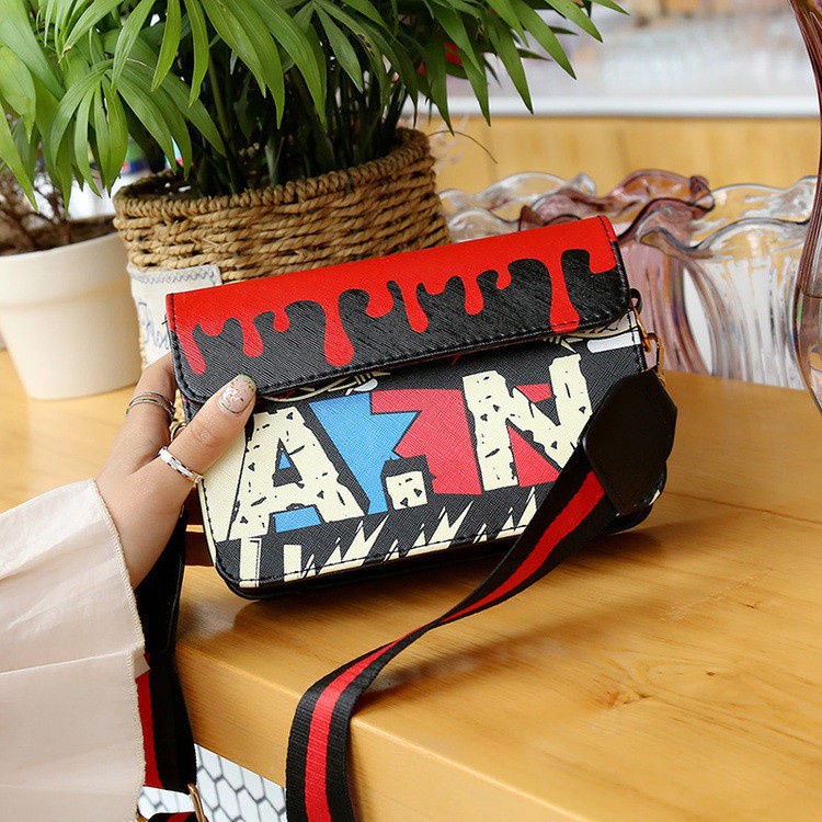 FYGALERY FYG1134 Tas Selempang Motif Kartun Perempuan Slingbag Cartoon Fashion Wanita Sling Bag Korea Murah