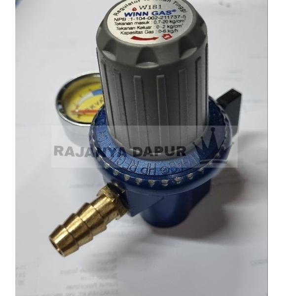➪ Regulator kompor tekanan tinggi winn gass / regulator kompor joss winn gas / regulator high preasu