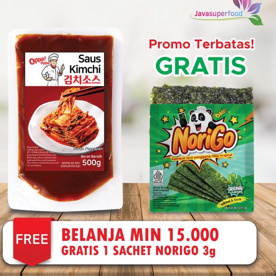 

✮ Saus Instan Saus Kimchi Korea 500g/ Sauce Kimchi Korea Saus Oppa!Oppa ♥