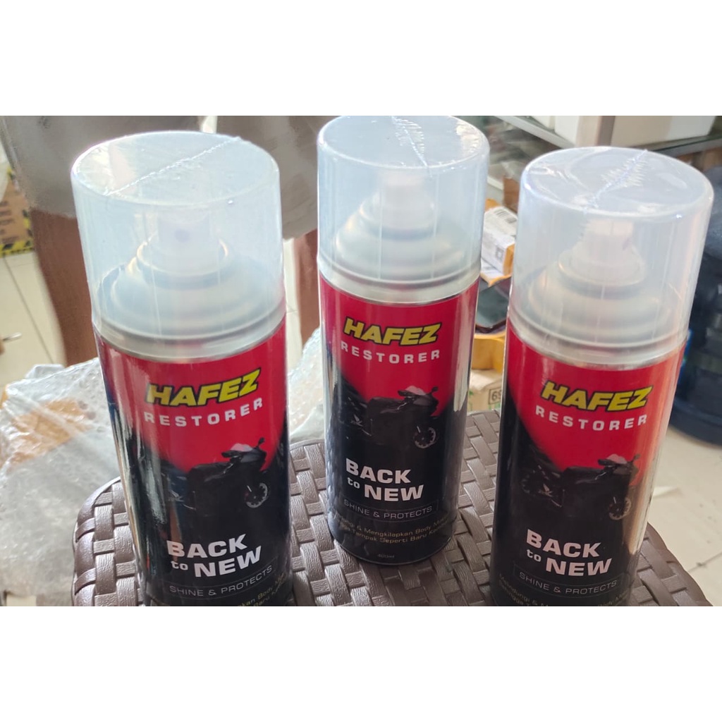 HAFEZ RESTORER (Pengkilap & penghitam Body Motor / Mobil)