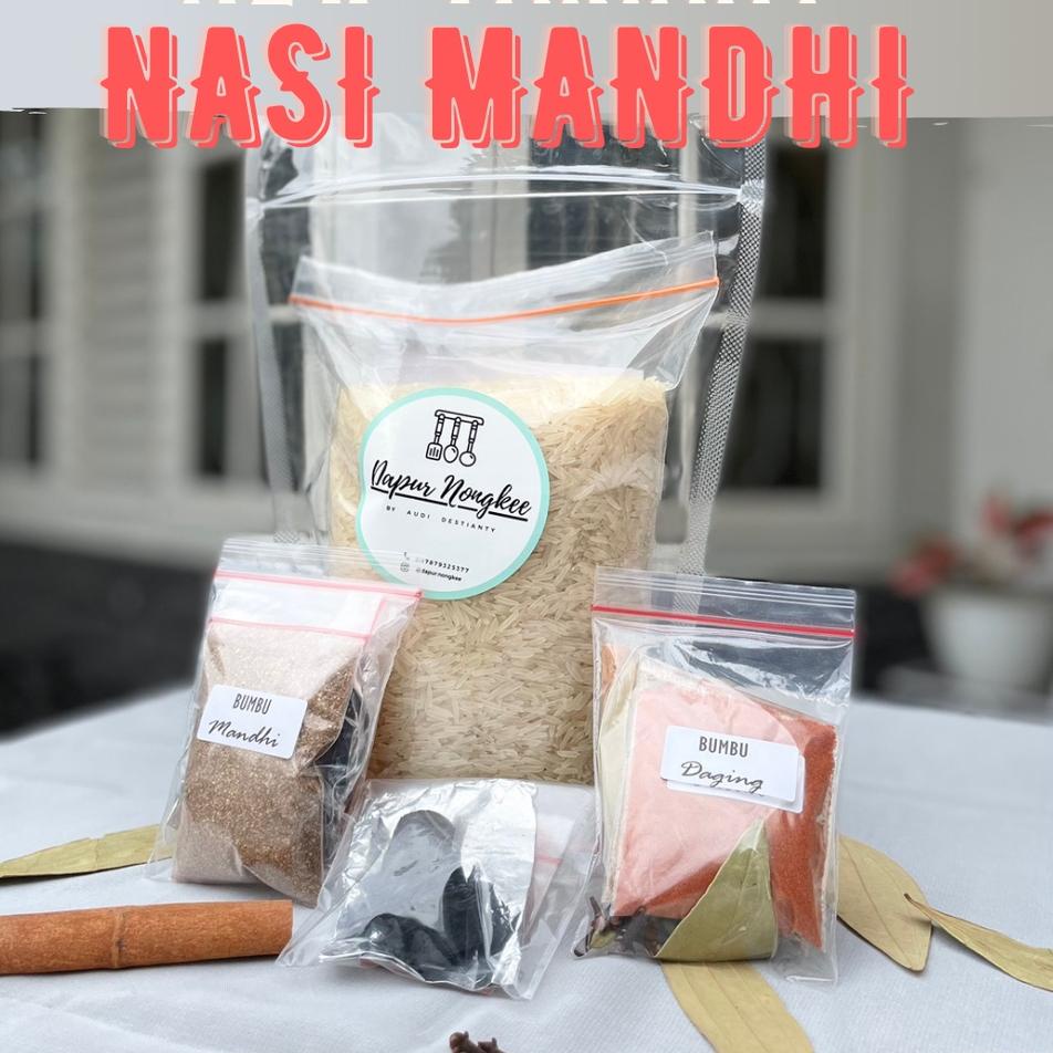 

➾ Nasi Mandhi | Beras Basmati 1kg dengan Bumbu Nasi Mandhi | Nasi Mandhi Instan ☞