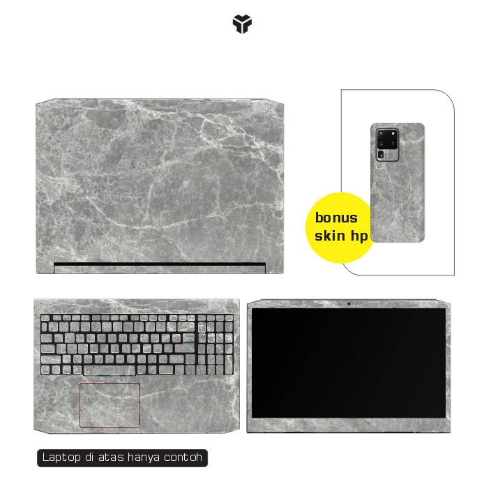 Garskin Laptop Lenovo Ideapad 330s 14IKB Fullbody - [Request Design]