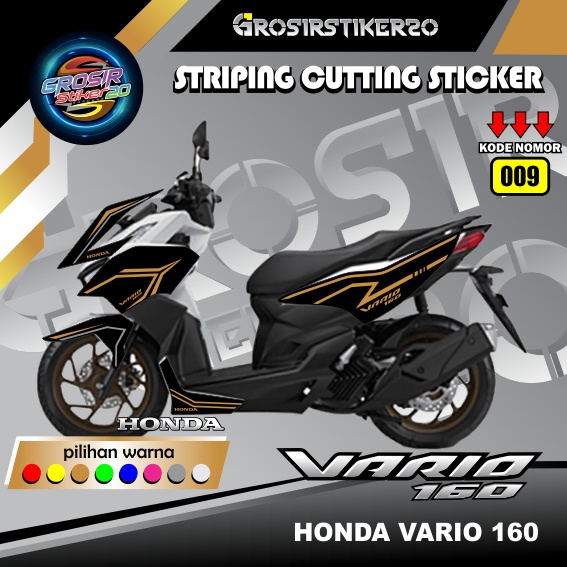 CUTTING STIKER HONDA VARIO 160 / STRIPING VARIASI HONDA VARIO 160 / STIKER CUTTING VARIASI