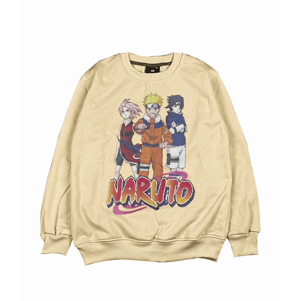 CREWNECK ANAK NARUTO FREE TAS