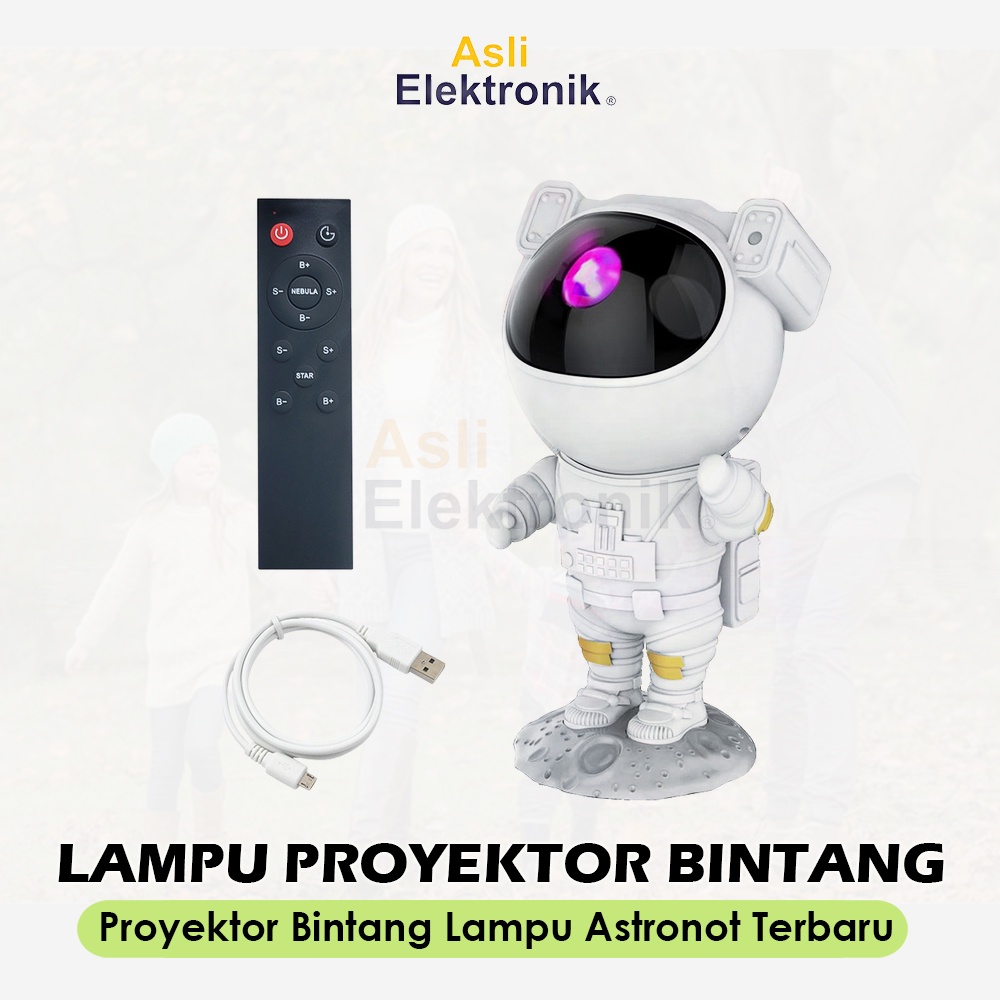 Lampu Proyektor Bintang Astronot
