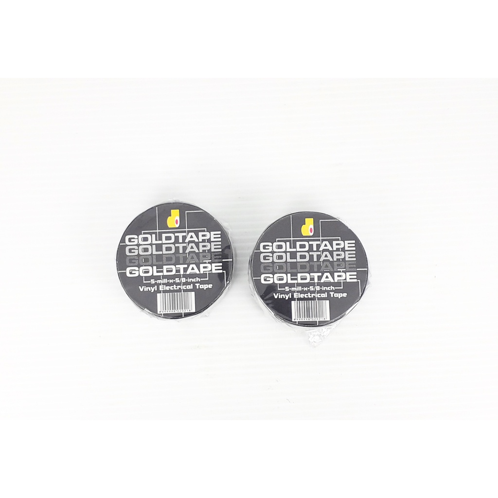 

Solasi PVC/Isolasi Listrik GOLD TAPE Hitam (028004)