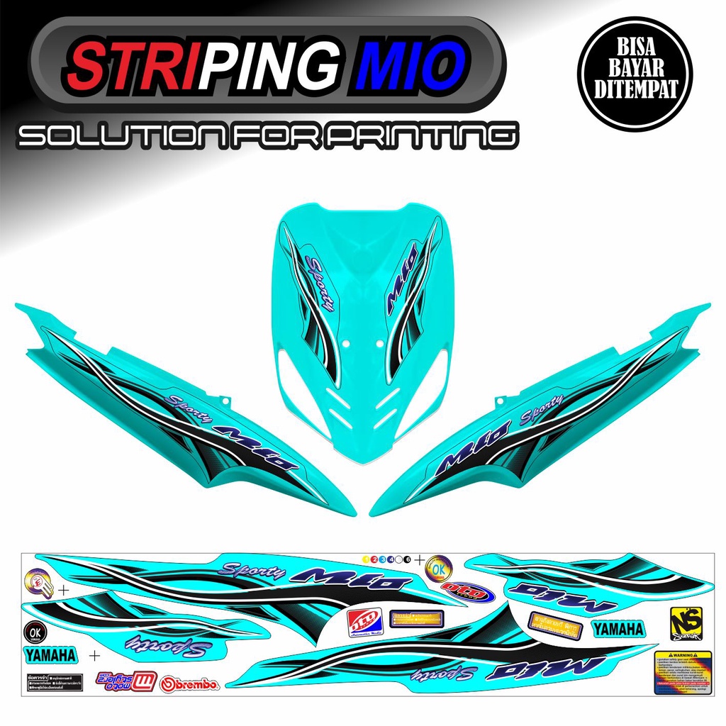 STRIPING VARIASI MIO SPORTY / MIO SMILE