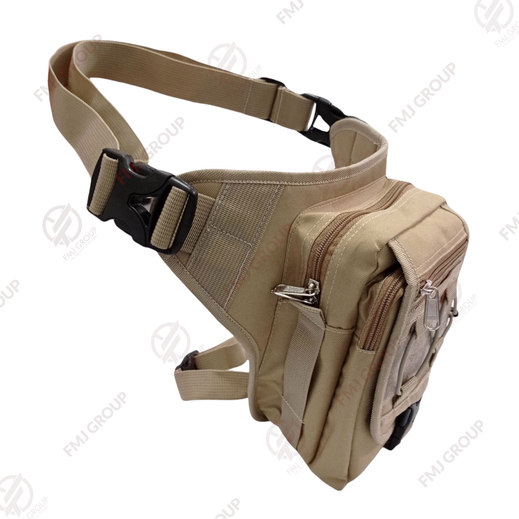 Tas Paha Loreng Acupat Selempang Waist Bag / Tas Pinggang Loreng Acupat