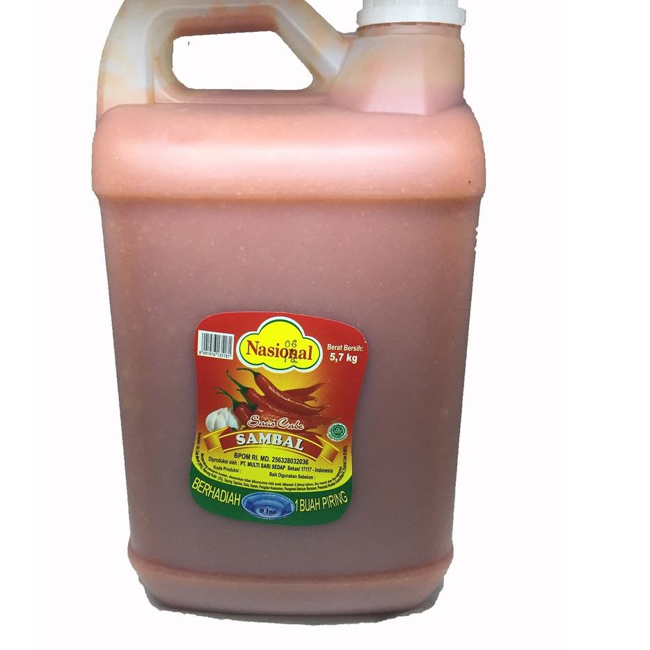 

♕ Saus Sambal Nasional Kiloan / 1 Drigent ♜