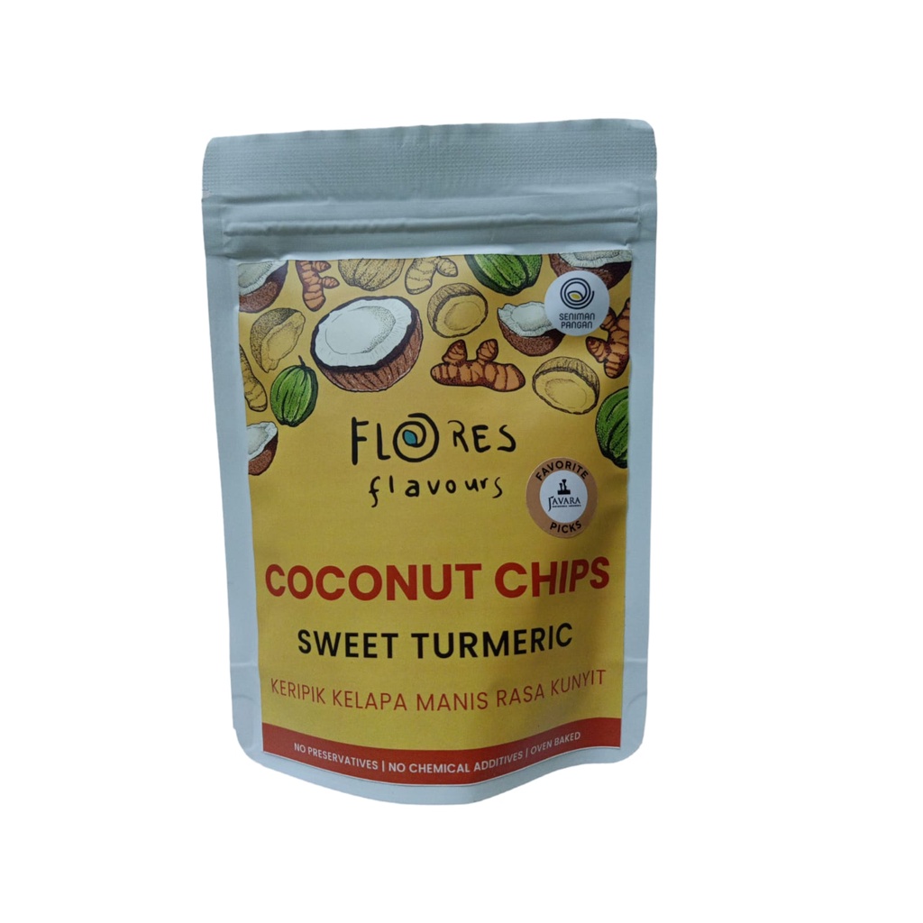 

Javara - Coconut Chips Sweet Tumeric - 40gr