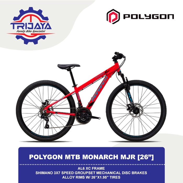 Polygon Monarch MJR Sepeda MTB [26x13 Inch]