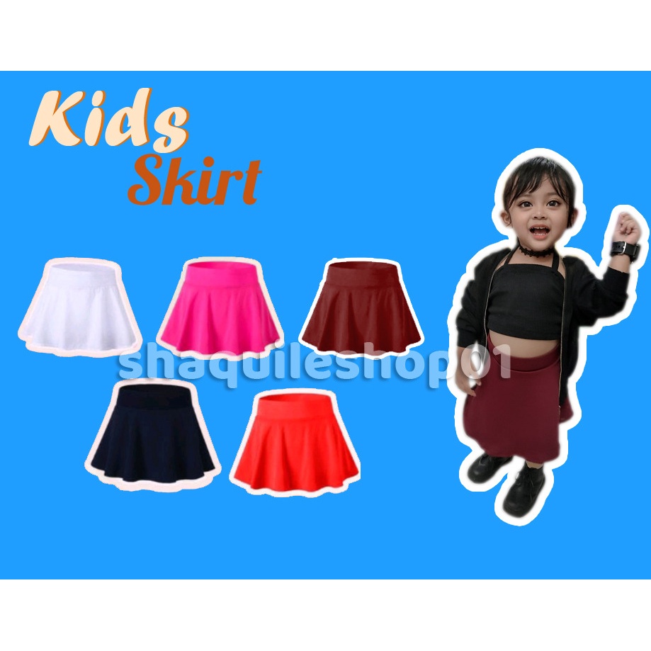 Rok Anak Pendek Rok Payung 2 - 10 Tahun Scuba