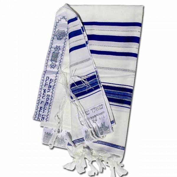 Kain Kerudung Doa Yahudi Tallit Besar Gadol Talit Thalit Ibrani Israel Jewish Jew Judaika Judaica Kristen Profetik Mesianik Kehilat