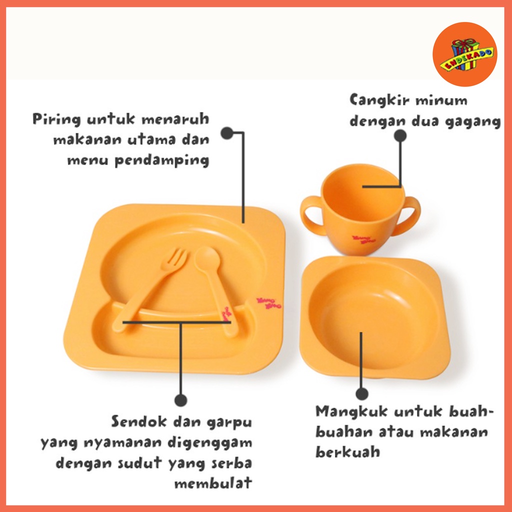 YOUNG YOUNG 5 PCS FEEDING SET 321