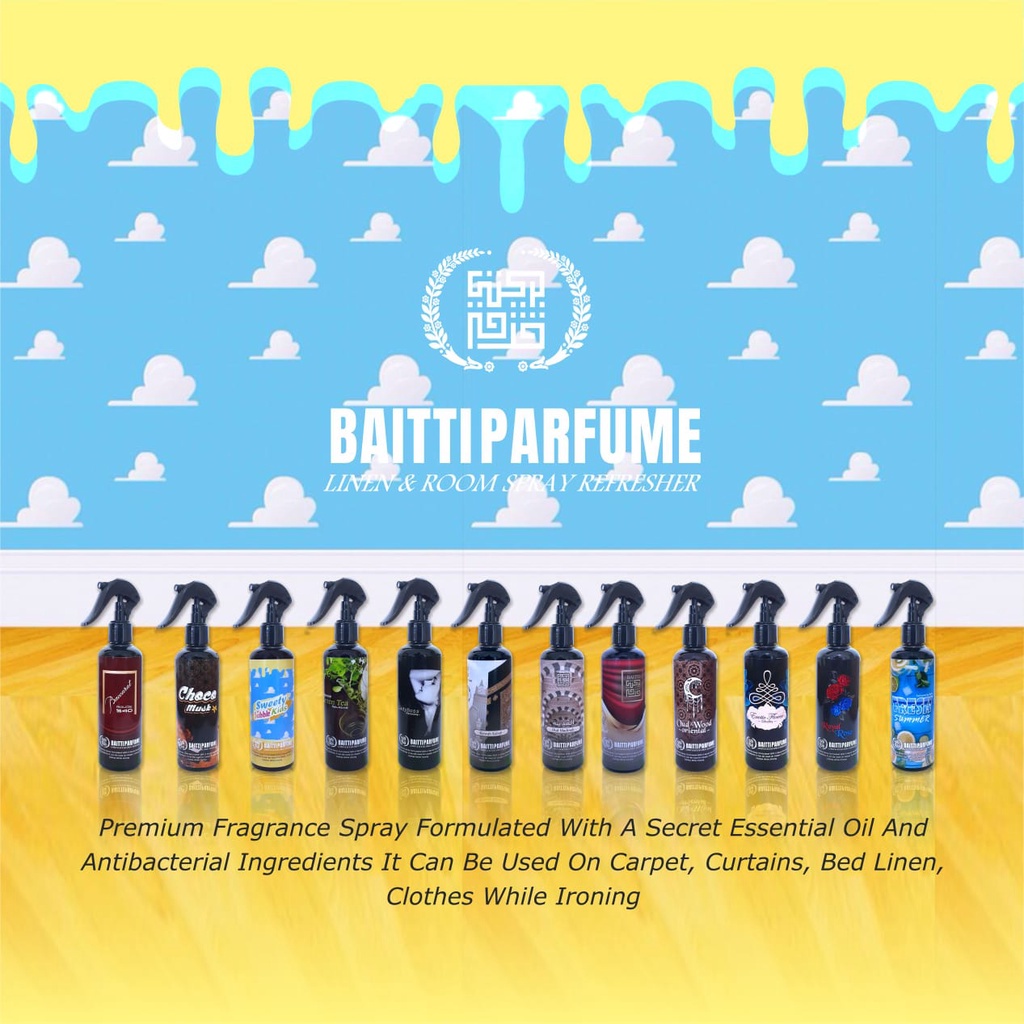 Freshner Pewangi Ruangan By Baitti Parfum Original non Alkohol!!!