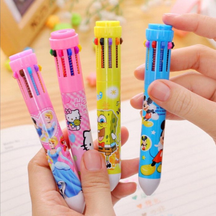 

Pulpen Warna Warni 10 In 1