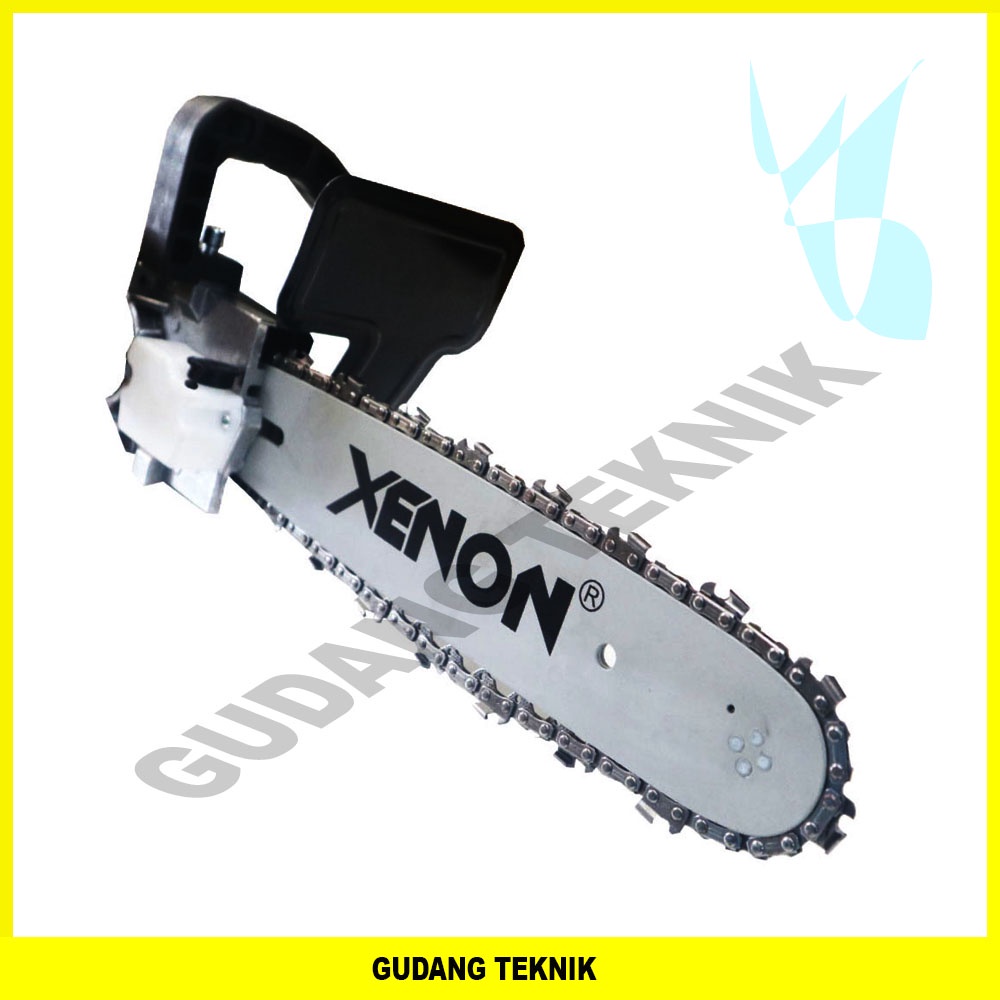 XENON Electric ChainSaw 12 inch Adaptor Chainsaw Mini Pisau Gergaji Senso Mesin Gergaji Listrik TERMURAH