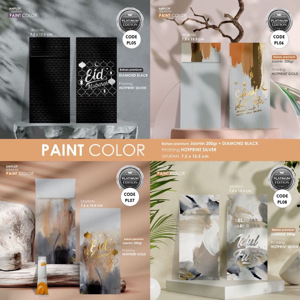 

AMPLOP LEBARAN PLATINUM (BESAR) ISI 10 PCS/ PACK