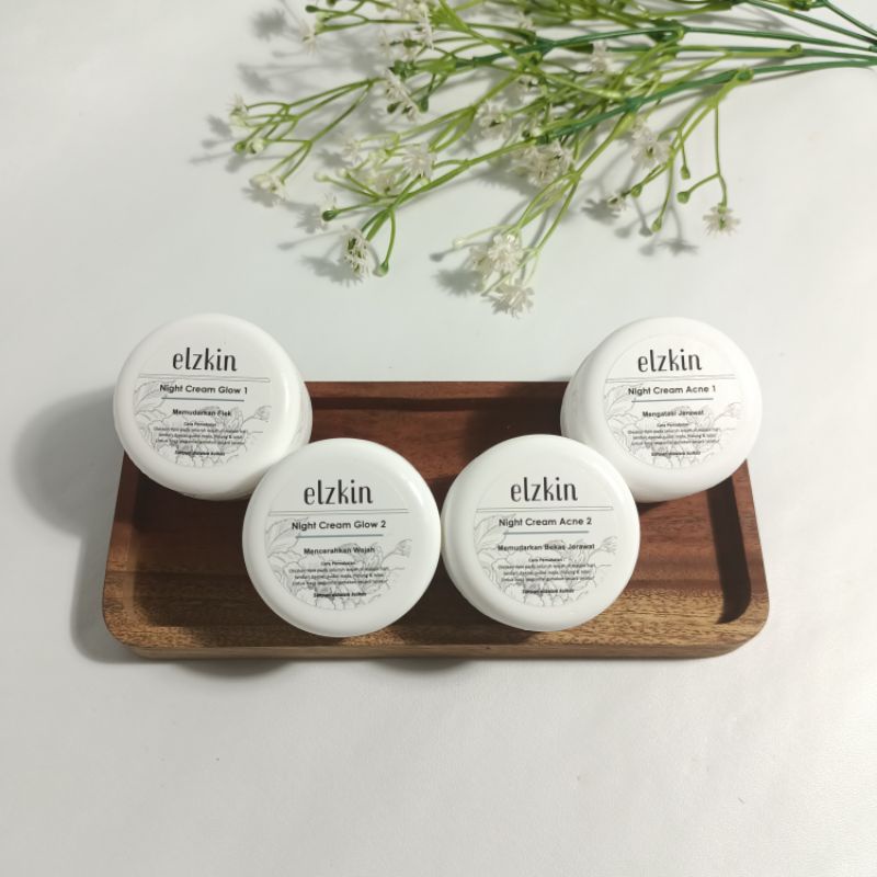 Krim Malam Pencerah / Krim Malam Flek / Krim Malam Jerawat / Krim Malam Bekas Jerawat