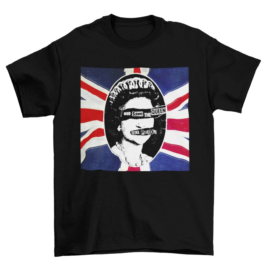 [COD] Tomoinc T-Shirt Kaos Band Sex Pistols - Flag⠀⠀ Unisex Tee