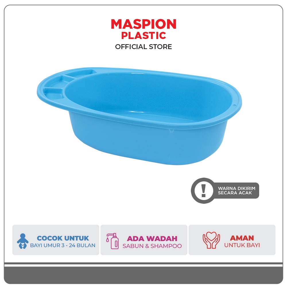 Maspion Bak Mandi Bayi Plastik Baby Bath Japan