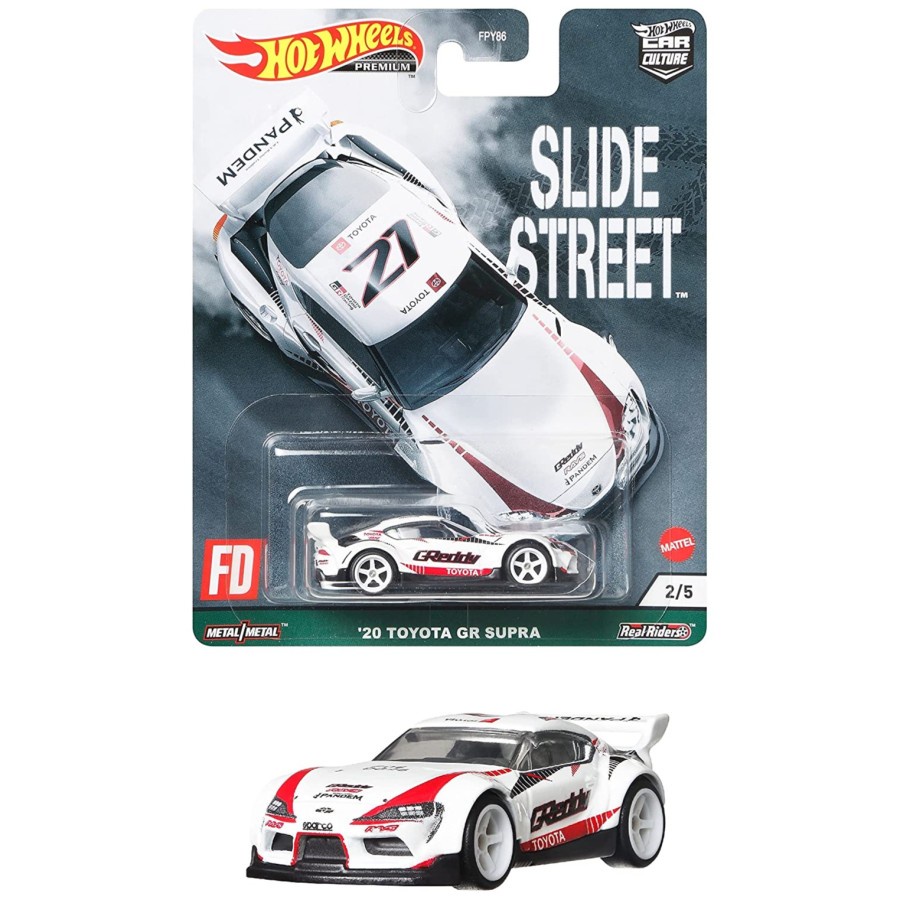 Hot Wheels Premium Slide Street 20 Toyota GR Supra