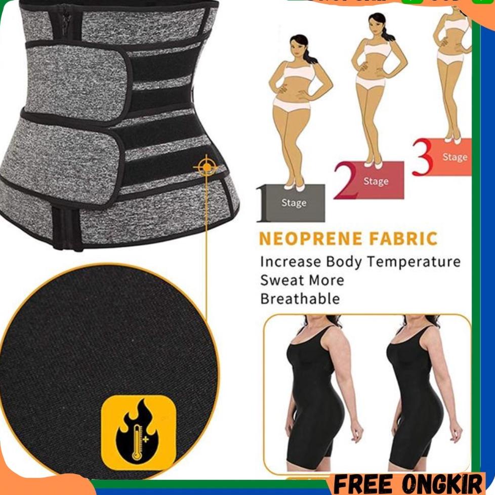 MENARIK Waist Trainer Double Strap