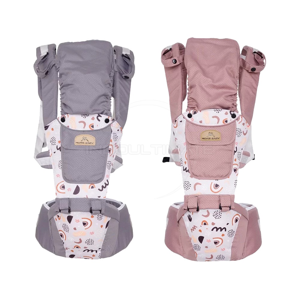 7in1 Way BY-197 Gendongan Depan Model Terbaru 2023 MOMS BABY Hipseat Bayi + Pelindung Kepala Gendongan Bayi Model Terbaru Gendongan Bayi Depan Duduk Gendongan Bayi Samping Gendongan Multifungsi Gendongan Bayi Instan Anti Pegal Baby Carrier