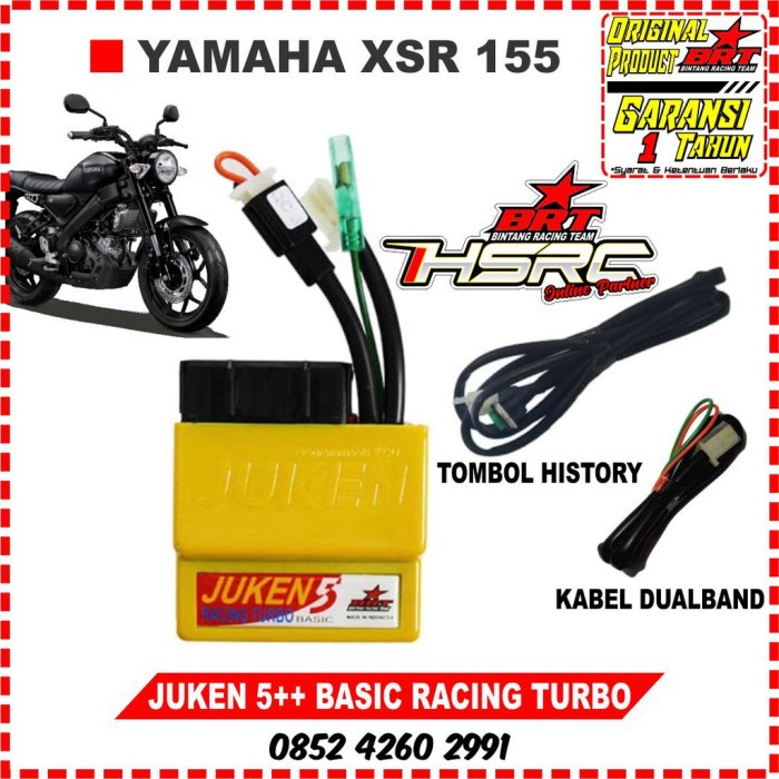 Promo Ecu Juken 5 Plus Brt Racing Turbo Yamaha Xsr 155 R Vva Ecm Mt15