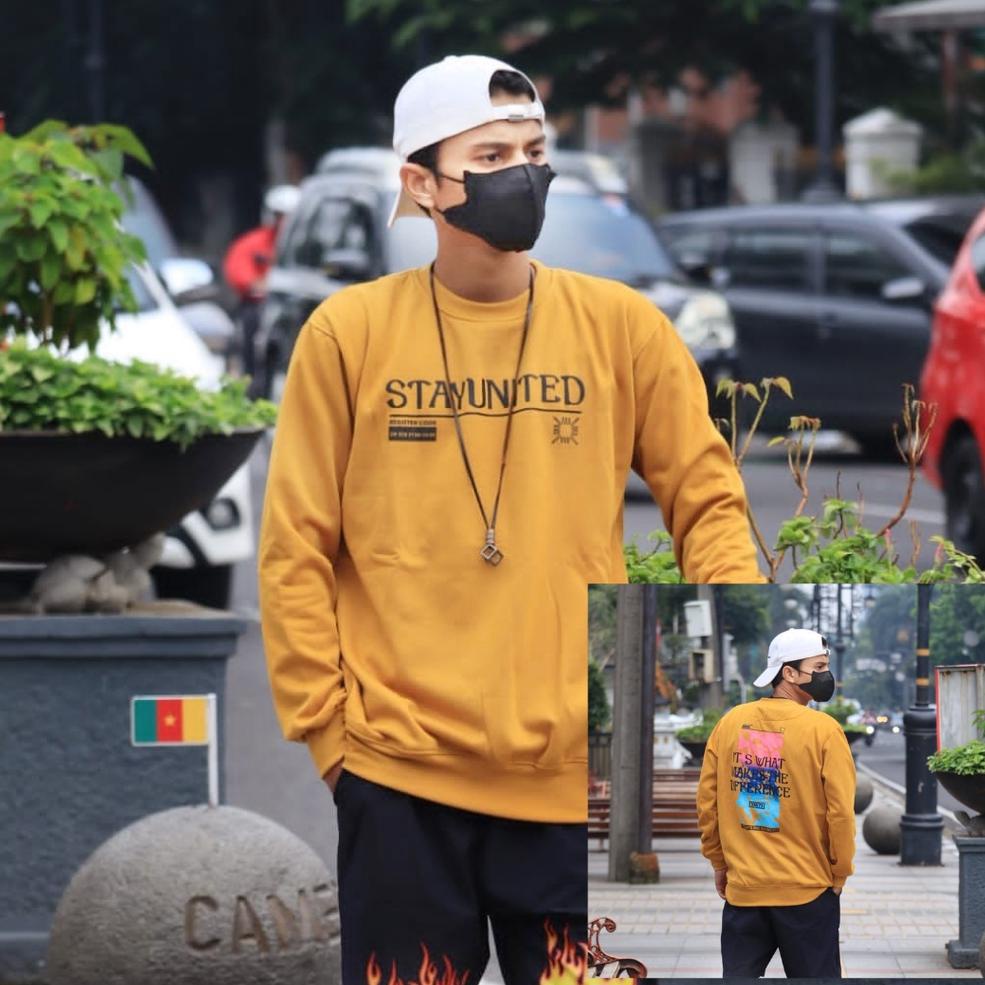 SPECIAL PRICE Crewneck Pria/Wanita Polos Crewneck Simple Pria Crewneck Hitam